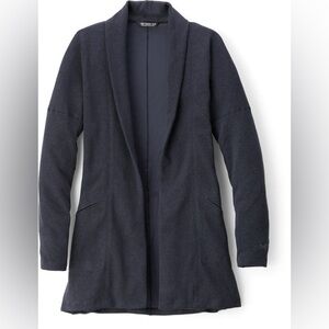 ARC'TERYX Laina Cardigan Heathered Navy/Blue Alpenex Fleece Sweater